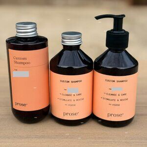 Prose Shampoo 250mlx3 Fermented Rice Water, Jujube Extract, Pro Polymer